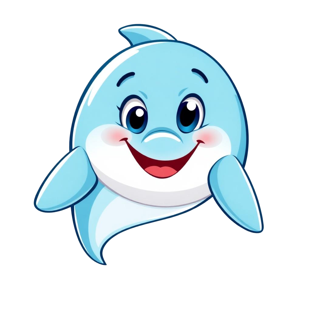 Boca Kids Dentistry dolphin mascot